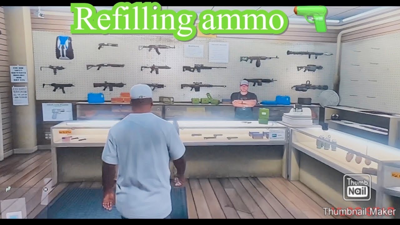Gta 5 refilling ammo for all weapons YouTube