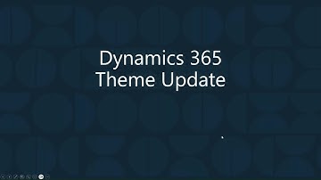 Dynamics 365 Theme Update in Popdcok