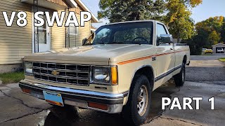 Chevy S10 V8 Swap  Part 1