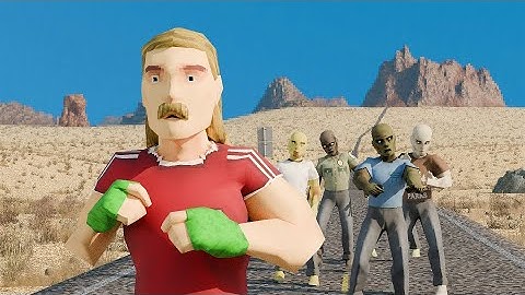 Project Zomboid Blender Animation "Forrest Gump"