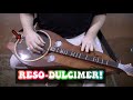 Folkcraft® Instruments Resonator Dulcimer | All Mahogany | Super Fun