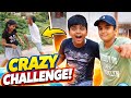 CRAZY CHALLENGE VLOG #CRICKET #funny