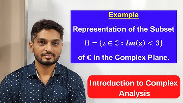 Representation of a given set in a Complex Plane | L21 | Intro Complex @ranjankhatu