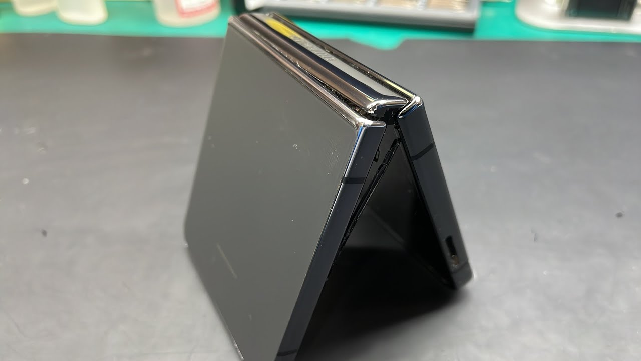 ヒンジが壊れた】SAMSUNG Galaxy Z Flip 4 ヒンジ修正修理にチャレンジ