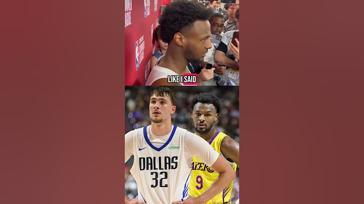 Bronny James after guarding Cooper Flagg in Summer League 👀 (via Dave McMenamin)