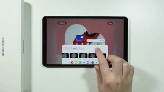 Samsung Galaxy Tab A11/A11+: How to Apply Wallpaper Effect & Frame
