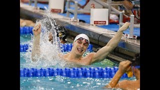 Ian Finnerty 100 breaststroke 49.69 NCAA american record Faster than dressel!!!