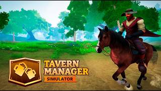 Обслуживаем лошадей! #9 Tavern manager simulator