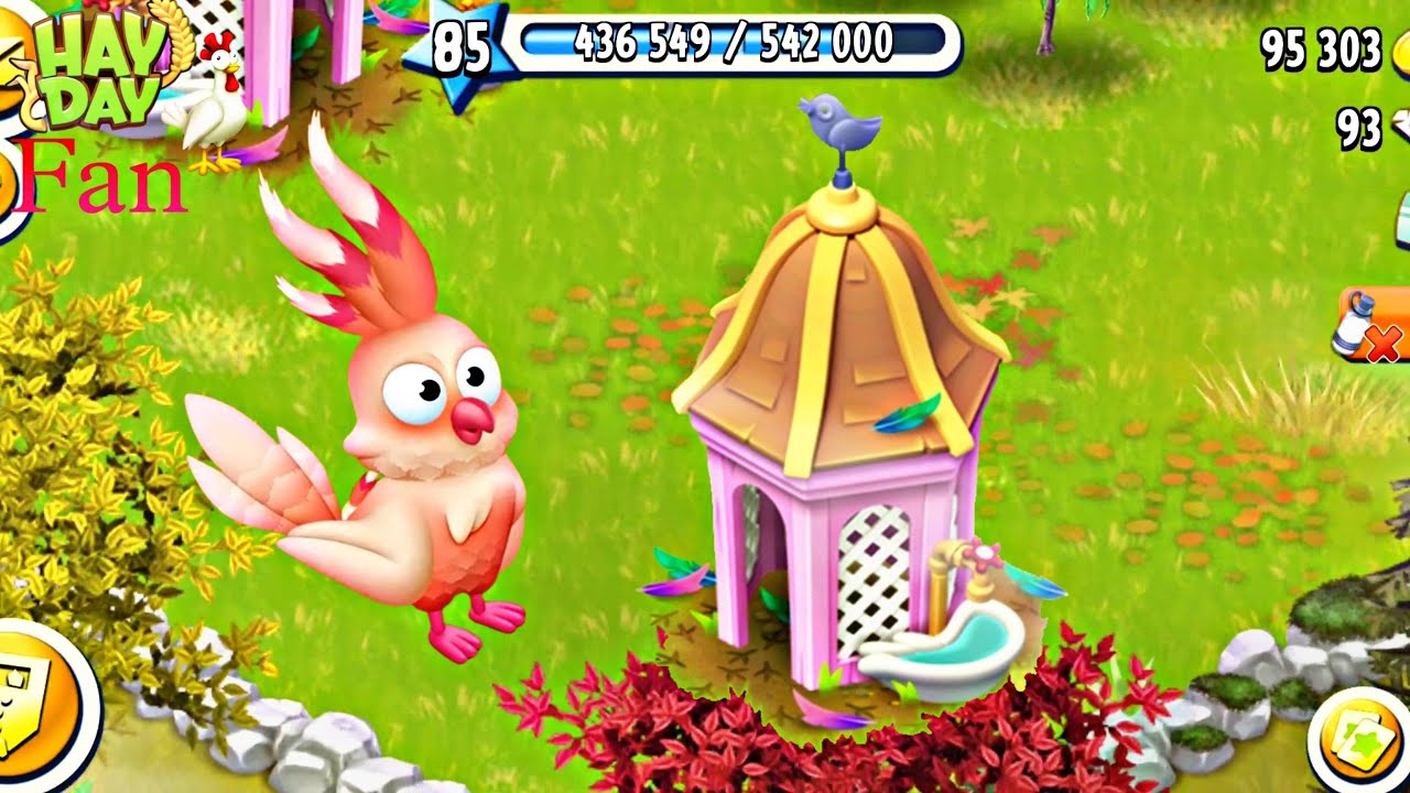 Cockatoo Hay Day (Rose Breasted Cockatoo) YouTube