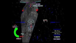 Starblade Alpha - playthrough, textured mode (PlayStation 1) @videogameclipcollect
