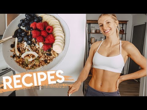 WHAT I EAT TO STAY LEAN & FIT (Pre+ Post Meal Recipes)