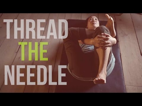 Yoga Moves: Thread the Needle