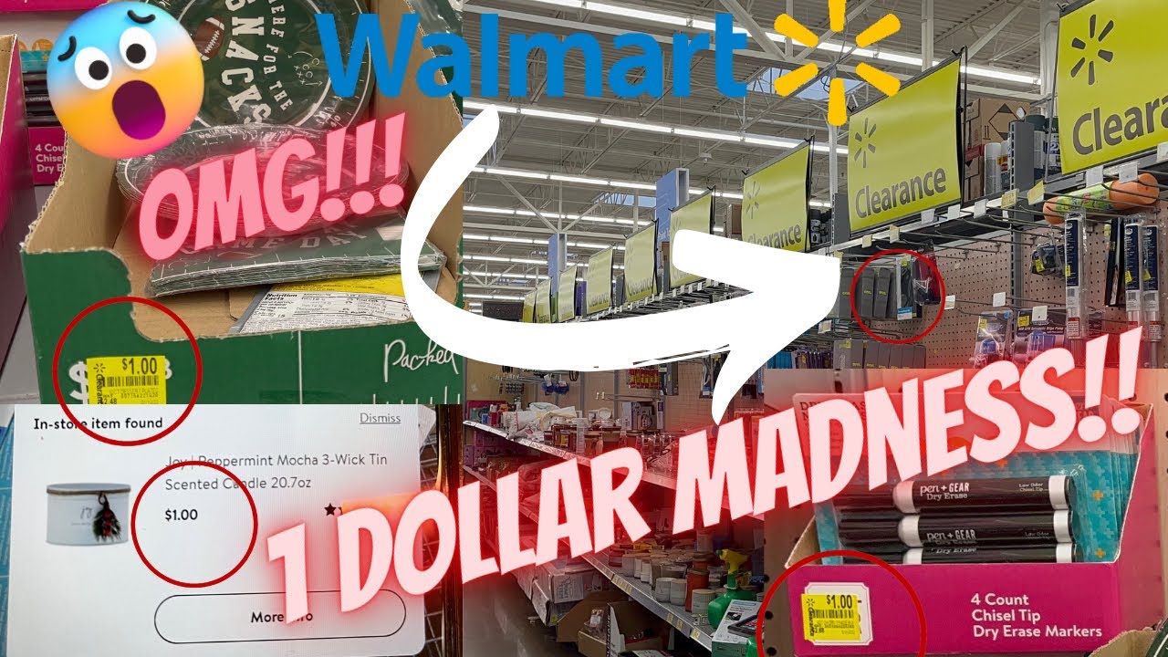 🚨1 Dollar Madness at Walmart😱‼️These Secret Deals Won’t Last! 