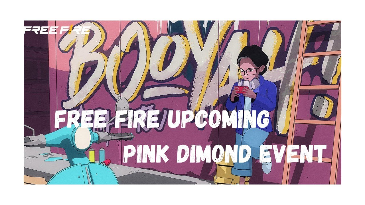 Free Fire Pink Diamond Store.  All Rewards  Rare Items ROSE EMOTE , CAR EMOTE , 