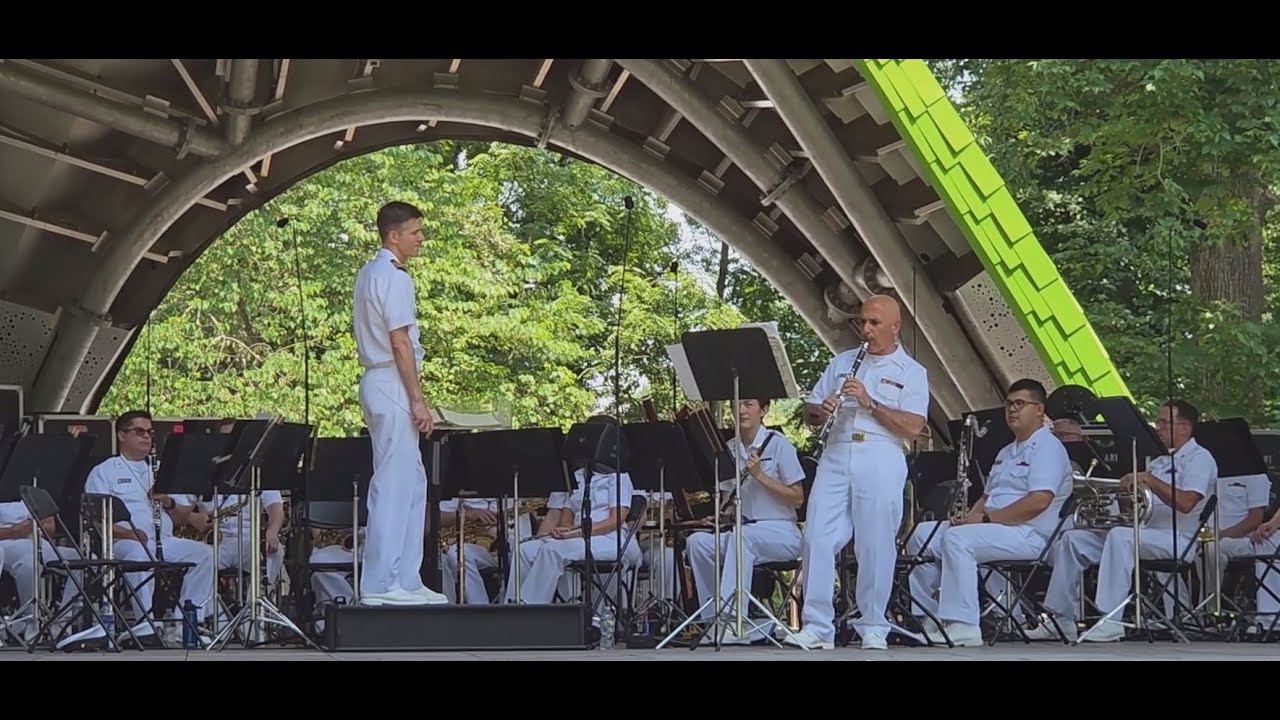 United States Navy Band @ Columbia, MD. July 4, 2025 Concerto for Clarinet - Giancarlo Bazzano