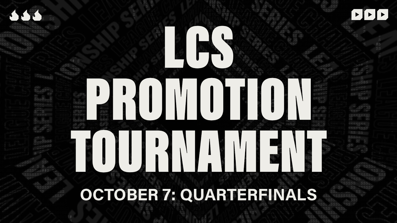 LCS Promotion Tournament | DSG vs MU | Quarterfinals | Bo5