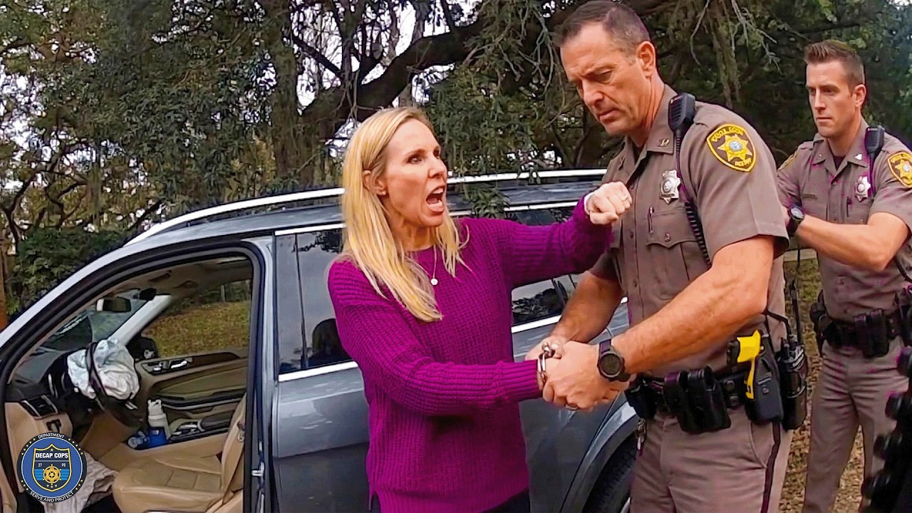 Psycho Karen Arrested for DUI After Destroying 2 Mailboxes | Karens ...