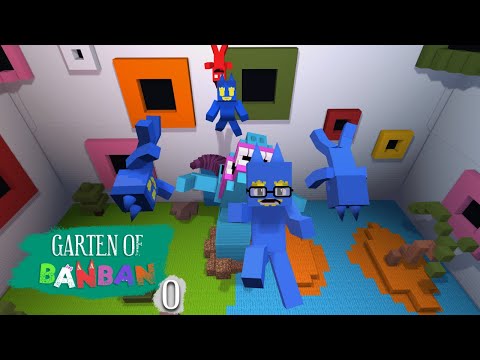 Animasi Garten Of Banban 0 (Aci, MiawAug, Windah & Windia Nata)