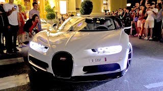 $6Million in BUGATTI CHIRONS came out at midnight in Monaco!