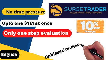 Surge Trader Review and 10% Discount code | in english