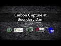Carbon Capture at Boundary Dam