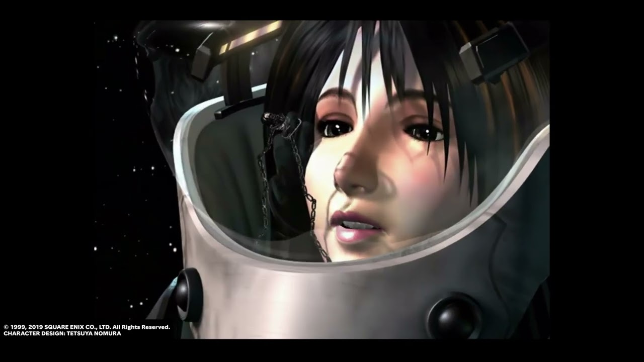 FFVIII Squall Saves Rinoa in Space - All Space Scenes