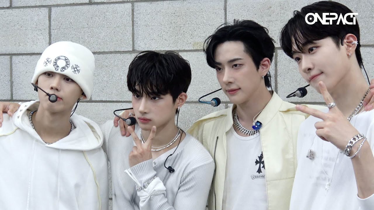 ONE PACT 원팩트 '꺼져' 음악방송 비하인드 | 앤하트와 함께라서 행복해 💖