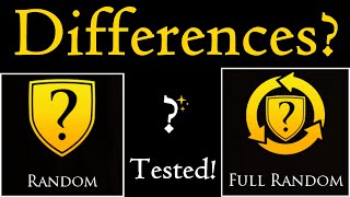 What's the difference between Random and Full Random in AoE2?