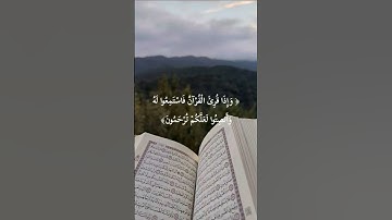 سورة الأعراف بصوت ياسر الدوسري وإذا قرئ القران فاسمعوا له #تلاوة_خاشعة #المصحف #اكسبلور #قرآن