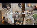  deep clean with me  sunday reset  cleaning motivation 