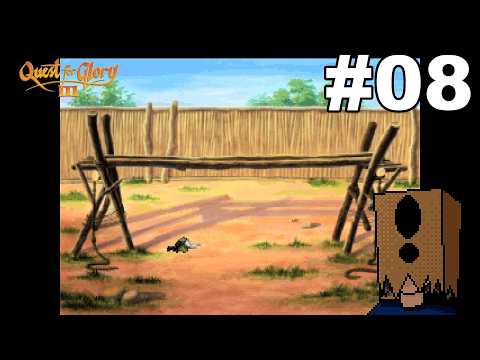 Let's Play Quest for Glory 3 #08: Exploring the Simbani Village