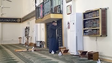 أذان بنغم السيكا بصوت القارئ عدي المحمدي من رحاب جامع الحضرة المحمدية في الفلوجة