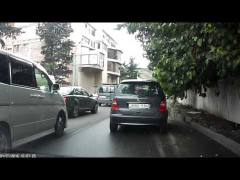 ავარია \"სოკარის\" ოფისთან - 4.07.2016