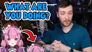 Ironmouse Suddenly Appears On CDawgVA Stream Then Hide When Caught