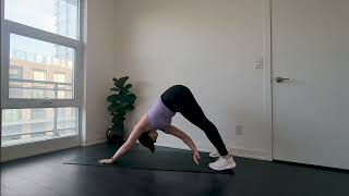 High Plank Toe Taps