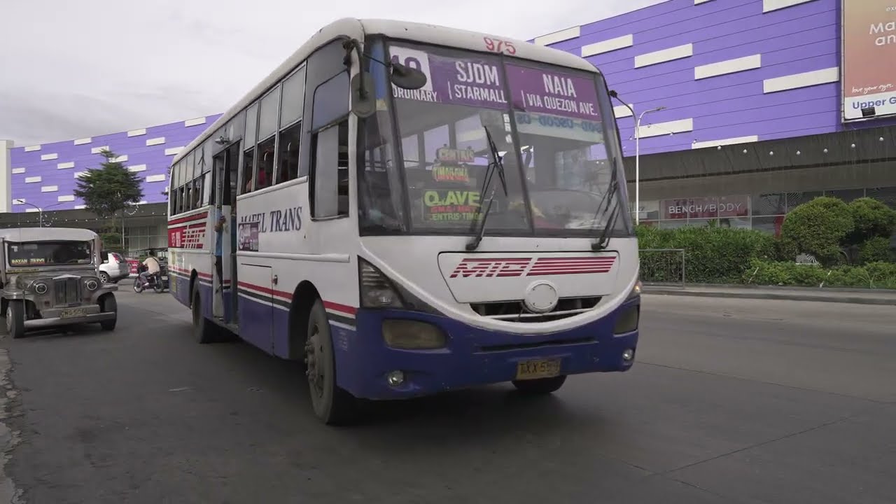 Philippines, Bulacan, Ordinary fare bus ride from SM SJDM to Pangarap