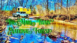 Exploring The Mark Twain National Forest in our Self Built Truck Camper #selfbuiltcamper #Missouri