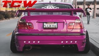 Pink Extreme Bmw e46 Tuning Project by George Dominguez