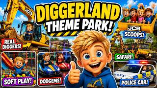 We Tried Operating Real Construction Equipment At Diggerland Family Adventure Spark Adventures