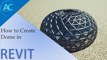 How to Create a Dome in Revit | Revit Tutorial | Tips and Tricks
