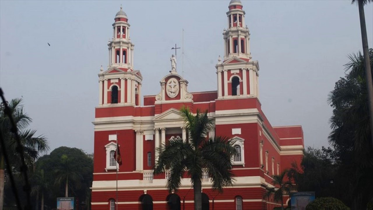 Cathedral Of The Sacred Heart, New Delhi ,India. YouTube