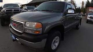 2001 GMC SIERRA 2500HD DURAMAX DIESEL LONG BOX 4X4 AT KOLENBERG MOTORS LTD