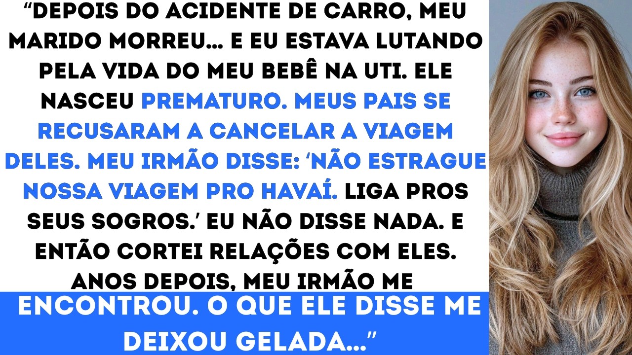“Meus pais se recusaram a cancelar a viagem para o Havaí enquanto eu lutava pela vida do meu bebê…