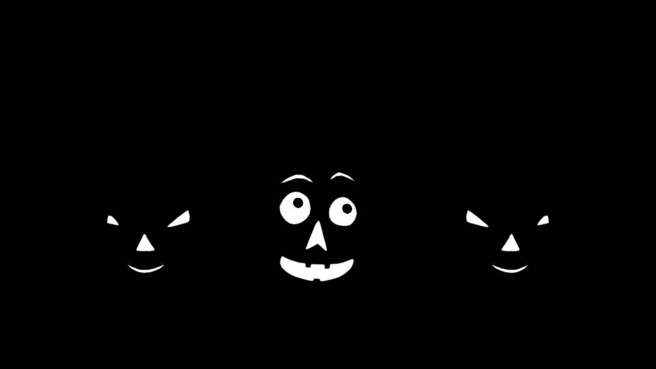 singing pumpkins halloween projection