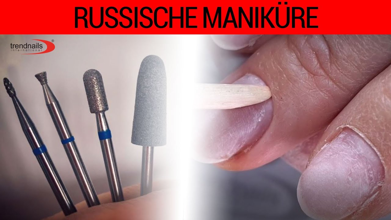 NEU Russische Maniküre FräserBit Set 💅 YouTube