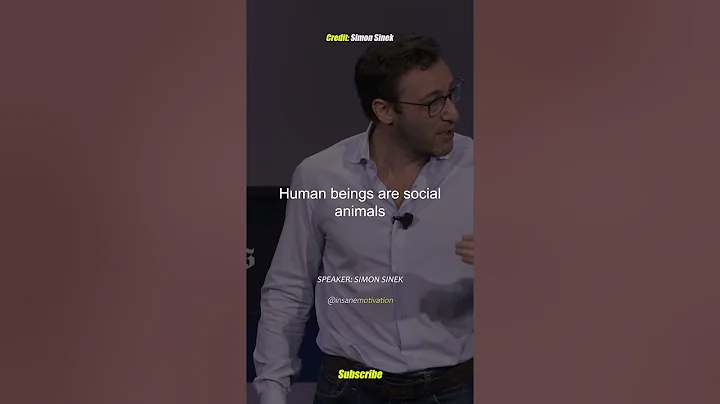 Human Beings Are Social Animals | Simon Sinek Motivation #shorts #simonsinek