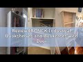 Review IRONCK Industrial Bookshelves and Bookcases with Doors Floor Standing 6 Shelf Display Storage
