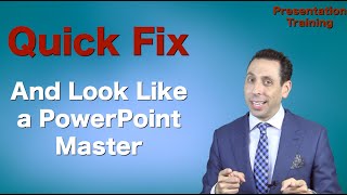 Celebrity Presentations  Quick Fix and Look like a Powerpoint Master | Presentation Skills Wealth