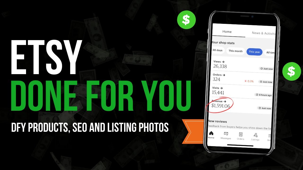 The LAZIEST Way to Sell Digital Products on Etsy and Make Money FAST ...