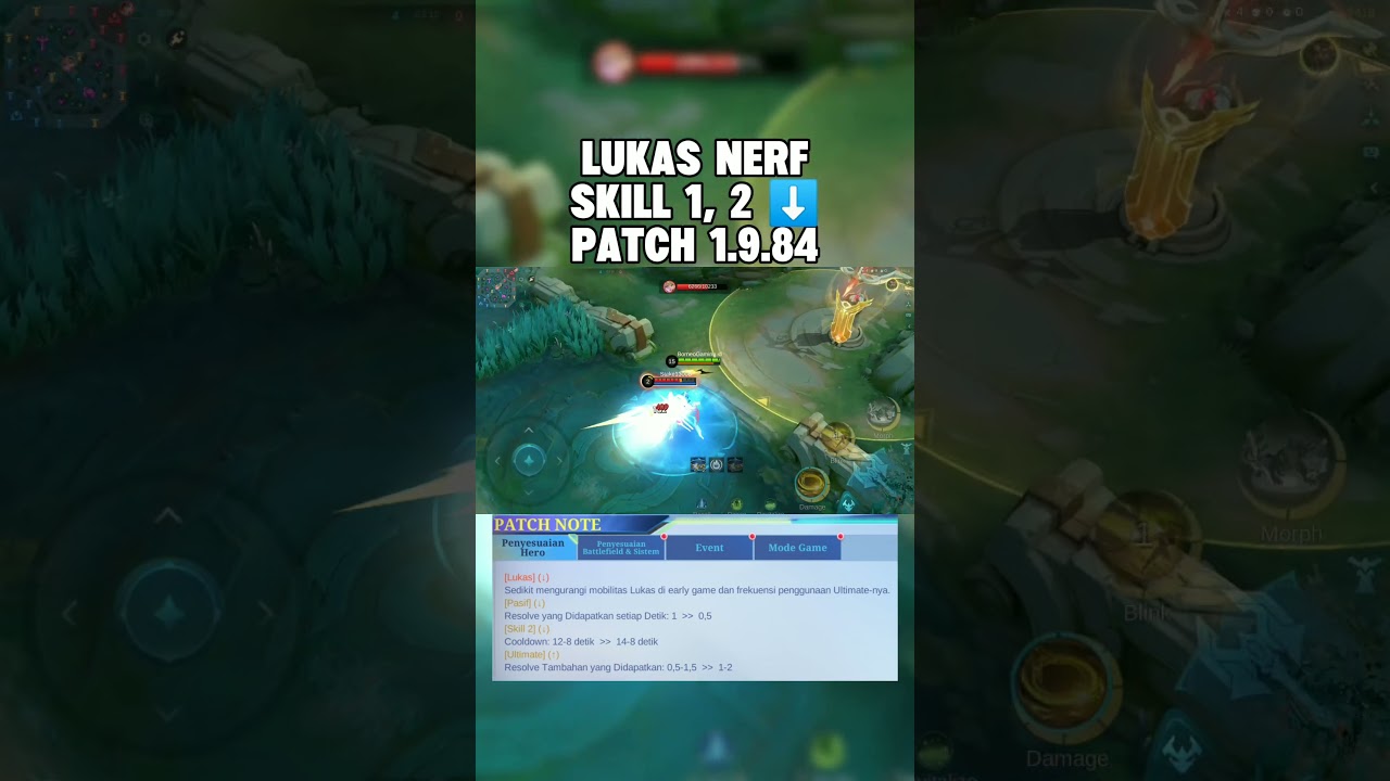 LUKAS NERF, SKILL 1 & 2 ⬇️ 